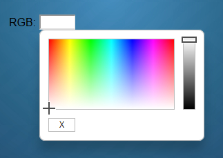 color RGBColor Widget