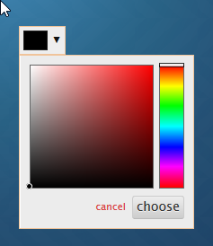 color RGB Spectrum Widget