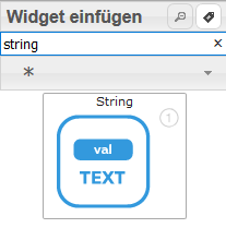 String Widget