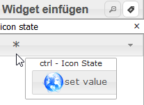 ctrl - Icon State Widget